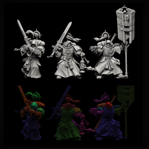 Dependable Inner Allies bundle kit 3D model