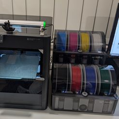 Bambu AMS Стенд для размещения поднял 2-й блок позади