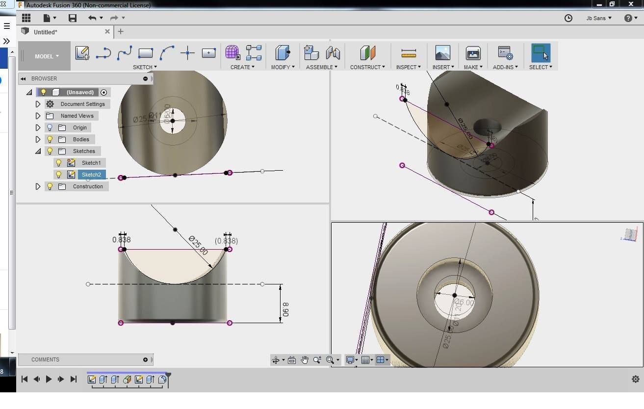 tampon rond.jpg Download STL file Round chair leg LUGE / Conforama • 3D printer design, lt3d31