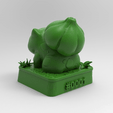 untitled.80.png Bulbasaur #0001 Keycap - 3D Model File STL