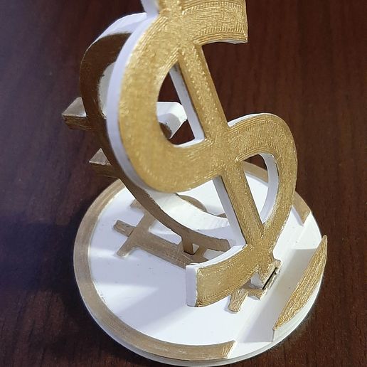 Gift phone support 3D model