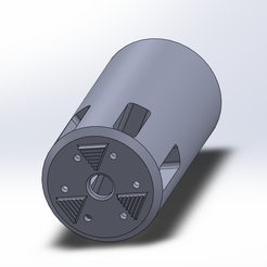 M6-1.png STL-Datei Schalldämpfer M6・Design für den 3D-Druck zum Herunterladen