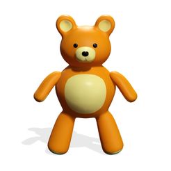 0.jpg TEDDY 3D MODEL - 3D PRINTING - OBJ - FBX - 3D PROJECT BEAR CREATE AND GAME READY TEDDY PET TEDDY, BEAR