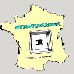 m1.jpg Fichier STL gratuit STRATOMAKER France carte d'impression・Design pour impression 3D à télécharger