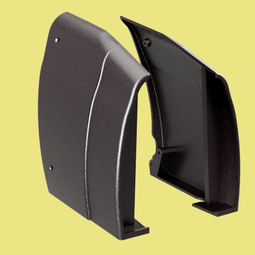 HYMER B544 B564 Camp 51-65 Bumper Cap / Stoßstangenblende (Corner Corner-Piece)