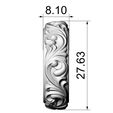 01-8.jpg Baroque Scroll Ring Ornamental Rococo Band 3D print model