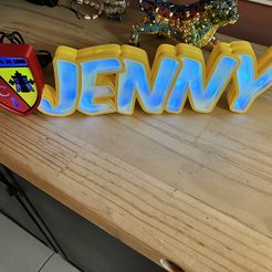 First name LED TO ASSEMBLE Jenny RCL