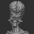 5.jpg STL file Mars Attacks bust・3D printer design to download