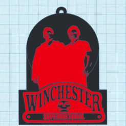 Captura-de-pantalla-2024-03-18-015337.png Supernatural keychain! Dean and Sam Winchester! Brothers