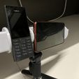 IMG_0439.jpg Dual Phone Stand V1  (Standalone or mount on a Selfie Stick)
