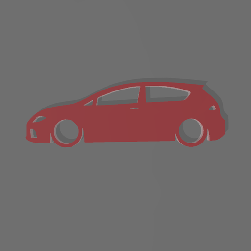 Seat Leon mk2 side key ring