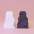 untitled-1.png 3D Printable minimalistic flower vase pack 3D print model