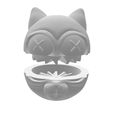 Captura-de-Pantalla-2023-03-20-a-las-13.53.01.jpg STL file GRINDERKING GRINDER WEED 2-FACES GRAN CAT 3D 72X82X75MM EASY PRINT CUT AND KEYED・3D printing idea to download