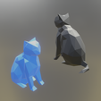 render-preview.png Geodesic cat low poly - Geodesic cat