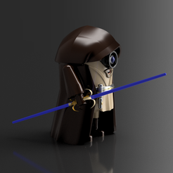 Mini-Jedi 1.png Fichier STL Mini_Jedi・Modèle à télécharger et à imprimer en 3D