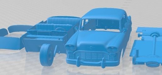 🚕 Checker Cab A8 Marathon 1966 Printable Car・ 3D File for