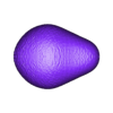 avocado-shell_leaf.stl STL file Valentine Avocado・3D print object to download