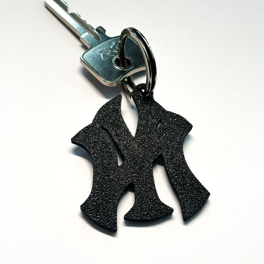 🆕 New York Yankees kaychain・Free STL File for 3D printing・Cults