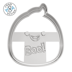 Squishmallows-Ghost-Grace-8cm-2pc-CP.png Ghost - Squishmallows - Cookie Cutter - Fondant - Polymer Clay