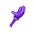 hand1.stl Mickey Mouse 3d model