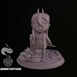 power.jpg STL file Chainsaw Man - Power -chibi・Model to download and 3D print