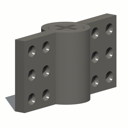 Heavy Duty Industrial Door Hinge - Fully 3D Printable & Adjustable