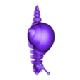 Snail.stl STL file flexi snail・3D printer model to download