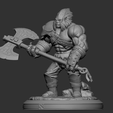Zbrush-View-3.png Axe Dota 2 3D Print Model STL 3D print model