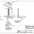 CAMERA_MOUNT_ADJ_HORZ_ANGLE_BRACKET_MK1_DRAWING_v6_-_Page_1.png C270/C310 Camera mount with horizontal & vertical adjustment for Coreception-300, Elf & SapphirePro