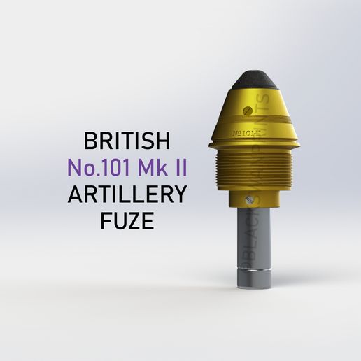 British_No.101-Mk.II_Fuze_WW1.WW2_18-pdr.60-pdr._4.5-inch.6-inch.9.2-inch_pounder_Artillery.Howitzer.jpg Fusée d'artillerie britannique No.101 Mk II WW1