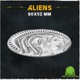 MMF-Aliens-11.jpg Aliens (Big Set) - Wargame Bases & Toppers 2.0