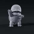 Squirtle-Render-STL4.png Squirtle Pokemon - Ready to Print