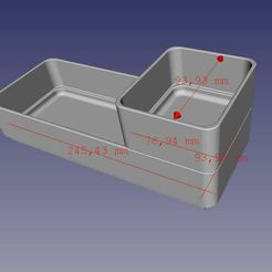 LAATIKKO1.jpg STL file STACKABLE TOOLBOX ACCESSORY ORGANIZER BOX FOR YOUR FLSUN V400・Model to download and 3D print
