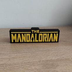 1.jpg Fichier STL Le logo des Mandaloriens・Modèle à imprimer en 3D à télécharger