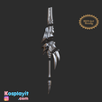 1 Vay Ready Kosplayit Og RotoT ay Elsword - Elesis Blazing Heart Sword Digital 3D Model
