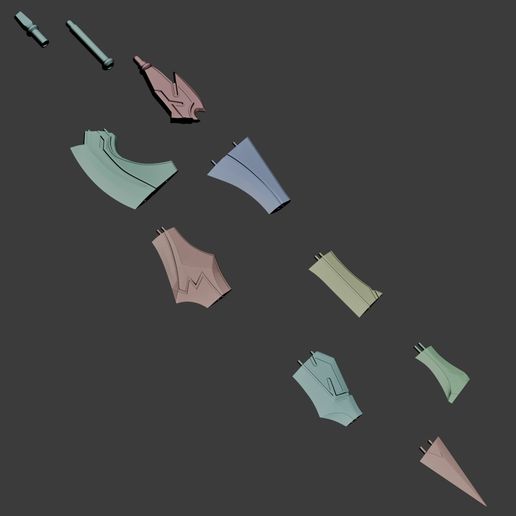 u324titlrted.jpg Aestus Estus - TYPE-MOON FOR COSPLAY 3D MODEL