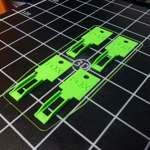 Key for door safety switch Omron2 - 3D model önizlemesi