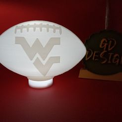 IMG_20231205_105936034.jpg WEST VIRGINIA MOUNTAINEERS FOOTBALL LIGHT