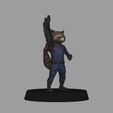 04.jpg Rocket Raccon - Guardians of the Galaxy Vol. 3 - LOW POLYGONS AND NEW EDITION