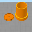 smplify-1.png Free STL file Super Mario Bros Pipe Planter / Pen / Joycon Holder・Template to download and 3D print
