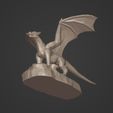 I12.jpg Polygonal Dragon Figurine