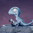 2.png Baby Blue Miniature From Jurassic World