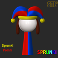 A4.png Sprunki Incredibox Pomni STL 3D Character Fanart