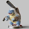 Mega-Blastoise.1958.jpg Mega Blastoise - FAN ART - POKÉMON FIGURINE -POKEMON