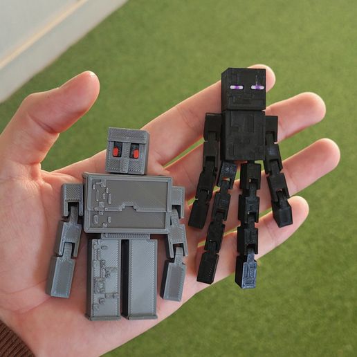 GOLEM-ENDERMAN-MINECRAFT.jpg MINECRAFT ENDERMAN FLEXI DRUCK IN PLATZ HALLOWEEN