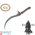 Listing-Template-V7-Listing-Photo-Sample.png Elden Ring Blade of Calling Digital 3D Model - File Divided for Facilitated 3D Printing - Elden Ring Cosplay - Elden Ring knife