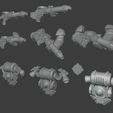 parts.jpg Septic Trencher Special weapons multipack