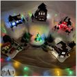 006.jpg Christmas Village - 1/64 scale Hot Wheels Compatible!!!