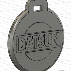 Datsun-1.png Pendentif porte clé Datsun / Datsun Key ring ornement