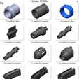 Soldier_76_Rifle_Part_List_1.jpg Overwatch - Part 1 - 15 Printable models - STL - Personal Use